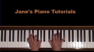 Scot Joplin The Entertainer Easy Piano Lesson 4 [upl. by Aisena]