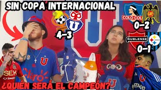 Cobresal vs U de Chile 43  Colo Colo vs Unión Española 02  Goles y Resumen Completo  Reacción [upl. by Vidda]