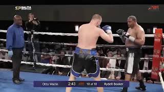 OTTO WALLIN VS RYDELL BOOKER FULL FIGHT [upl. by Asimaj27]