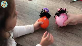 Cómo hacer pelotas sensoriales con globos y harina Manualidad antiestrés para niños y adultos DIY [upl. by Brion]