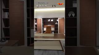 Manager desk  Boss Office  Office furniture  HongYe furniture [upl. by Lilly]