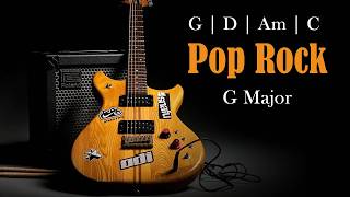 G major Backing Track  Pop Rock  120 Bpm [upl. by Inness60]