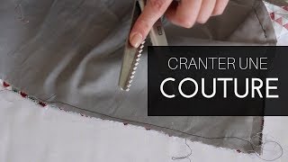 Comment CRANTER et dégarnir une couture [upl. by Airreis455]