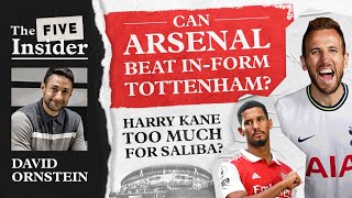 Is Harry Kane Too Much For Saliba Can Arsenal Beat InForm Tottenham The FIVE Insider [upl. by Dlonra861]