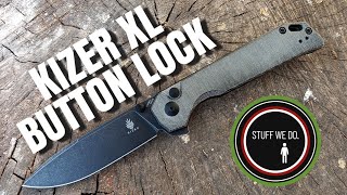 Begleiter XL Button Lock Knife First look and my Favourite knife for this year [upl. by Yennej149]