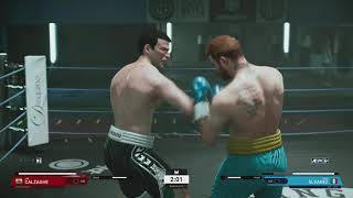 Joe Calzaghe vs Alvarez  First Pro Difficulty Fight  KO  PS5 [upl. by Stanislaw]