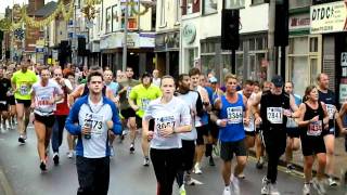 leicester marathon 2011 melton rd [upl. by Curren]