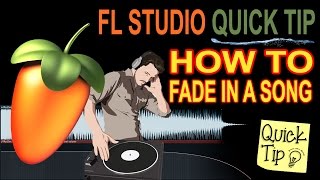 How to fade in or out a song in FL Studio 20 [upl. by Eisnyl328]