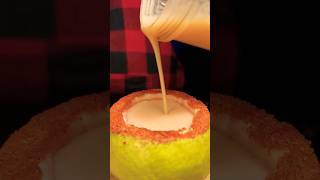 Sweet and spicy guava milkshake youtube youtubeshorts recipe shorts [upl. by Melantha]