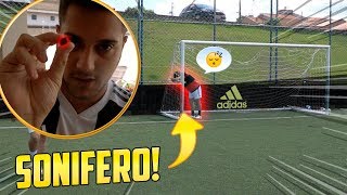 DEI REMÉDIO PRA DORMIR PRO JUNINHO PERDER NO FUTEBOL  sonífero [upl. by Nnylirej]