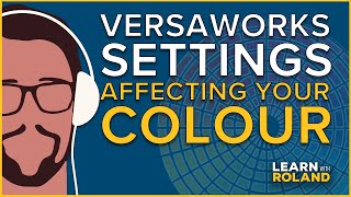 5 Versaworks Settings That Affect Colour  Learn with Roland [upl. by Moor]