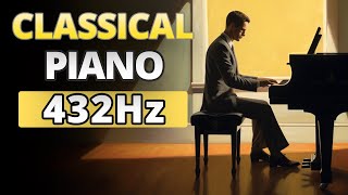 The Best Of Classical Piano In 432 Hz [upl. by Enegue]