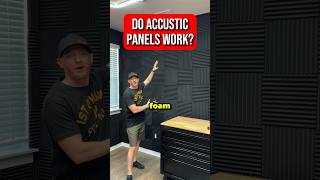 Does Foam Panels ACTUALLY Reduce Sound shorts [upl. by Nasya125]