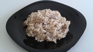 Risotto de setas ostra [upl. by Eivad]