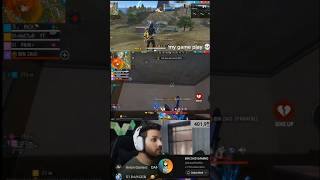 Bin zaid gaming reaction 😲😲 freefire [upl. by Lilli373]