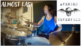 Avenged Sevenfold  Almost Easy Drum Cover [upl. by Jacy]