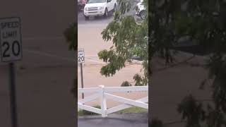 Flash floods at Dolly Parton’s theme park Dollywood in Tennessee [upl. by Pepper]