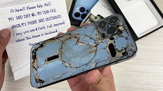 How i Restore Destroyed iPhone 13 Pro Max Cracked Phone Restoration [upl. by Erwin]