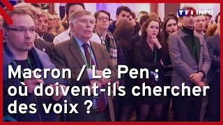 Emmanuel Macron  Marine Le Pen  où doiventils chercher des voix [upl. by Toomin]