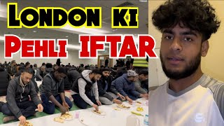 FIRST IFTAR IN LONDON MASJID 🇬🇧 [upl. by Sindee]