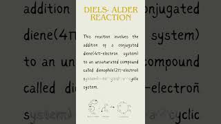 Diels alder reactionCycloadditionpericyclic reactionButadienepharmacy foryou ytviral [upl. by Nollid952]