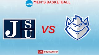 Jackson State Tigers VS Saint Louis Billikens NCAA Mens Basketball Live Scoreboard [upl. by Ycrad622]