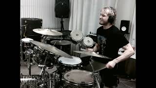 Death Grips  Spikes Drum Cover Raw Recording [upl. by Colin]