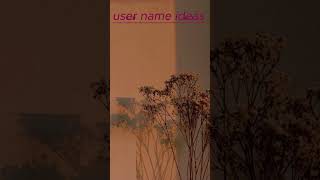 username ideas part 1 aestheticvideo aesethic fypシ゚viral aesthetic [upl. by Huda507]