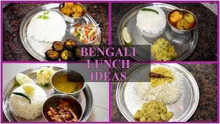 Bengali Lunch Ideas  Indian Lunch Routine  Glam With Me [upl. by Anircam]