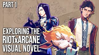 Exploring the Arcane X visual novel and discussing Arcane [upl. by Notsag]