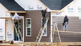 US Housing Starts Bounce Back Sharply [upl. by Garber3]