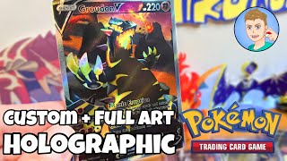 How to Make Your Own CUSTOM Full Art Pokémon Cards [upl. by Imogen692]