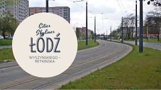 Projekt Lodz Cities Skylines  Wyszyńskiego  Retkińska łódź citiesskylines [upl. by Erskine26]