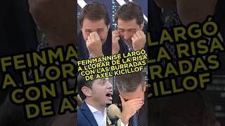 FEINMANN CASI SE LARGA A LLORAR DE LA RISA CON LAS BURRADAS DE KICILLOF fyp parati argentina [upl. by Suzette828]