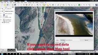 Dji Phantom Vision Plus how to synchronize videos and gps tracks to be used on a Gis platform [upl. by Zielsdorf]