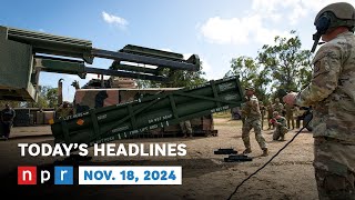 Biden OKs Ukraine Using LongRange Missiles In Russia  NPR News Now [upl. by Keary]