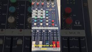 Studiomastar air 8 mixer Studiomastarmixerstudiomastarmixershortdjsetup [upl. by Amaral]