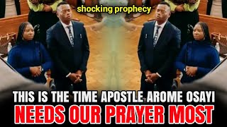 APOSTLE AROME OSAYI RECEIVED MIND BLOWING PROPHECY ABOUT HIS MINISTRY  APOSTLE AROME OSAYI [upl. by Annadroj]