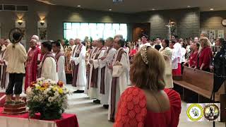 St Lorenzo Ruiz and St Pedro Calungsod Celebration of Life and Anniversary of Canonization [upl. by Odiug]