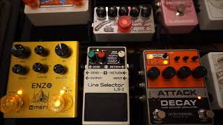 EHX Attack Decay Meris Enzo amp Zvex Lofi Junky Ambient GuitarSynth Soundscape [upl. by Anyl]