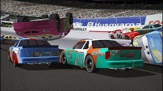 Can I Recreate The Dinoco 400 Cars Big One quotDinocos All Minequot Part 2  NR2003 LIVE STREAM EP269 [upl. by Eldrid]