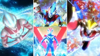 Ultraman Ginga All Transformation And Forms GingaVictory  Ginga victoryVictory knight [upl. by Solley557]