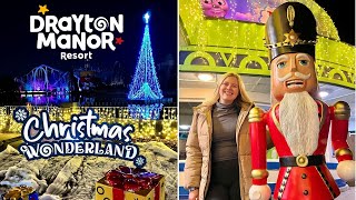 Drayton Manor Christmas Wonderland Vlog 2023 [upl. by Khano430]