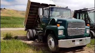 ford L8000 dump [upl. by Ecnerwaled264]