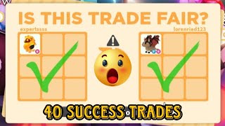 40 SUCCESSFUL TRADES  Roblox Adopt Me [upl. by Erreit]