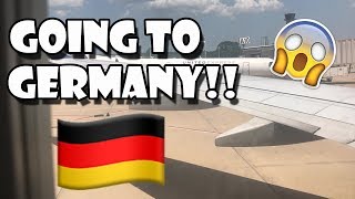 MY DEPLOYMENT Going To Germany amp RAMSTEIN AFB  Vlog 8 [upl. by Elnar333]