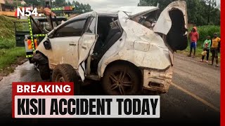 Accident in Kenya Today Fatal Road Accident Claims Two Lives in Kisii– News54 Africa [upl. by Keung463]