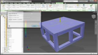 Autodesk Inventor Parametric Optimization [upl. by Ilahtan]