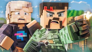 Minecraft WAR But you are protecting a VIP Player [upl. by Selwin]