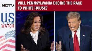 Trump Heads To Bulter On Oct 5  Could Pennsylvania Be toughest Challenge For Harris Campaign [upl. by Sirromaj]